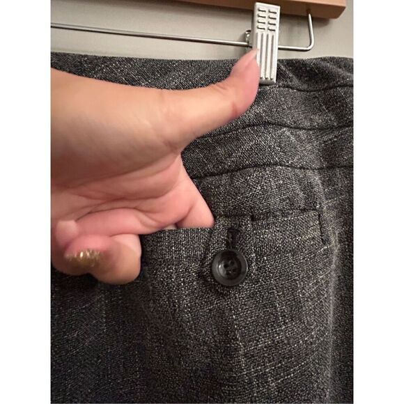 Y2K The Limited Cassidy Fit Tweed Trousers size 6 preppy work career stretch cla - Picture 8 of 9